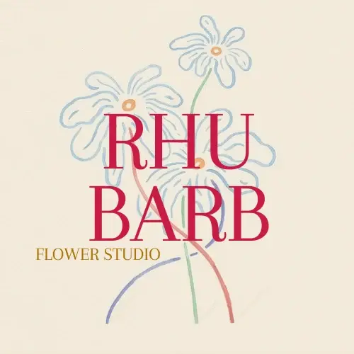 Rhubarb Flower Studio logo
